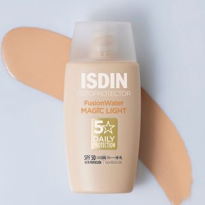 کرم ضد آفتاب ایزدین فیوژن واتر مجیک لایت ISDIN Fusion Water MAGIC Light SPF 50