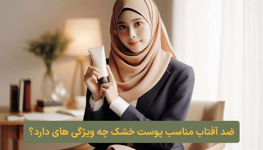 ضد آفتاب مناسب پوست خشک کلبه نیک