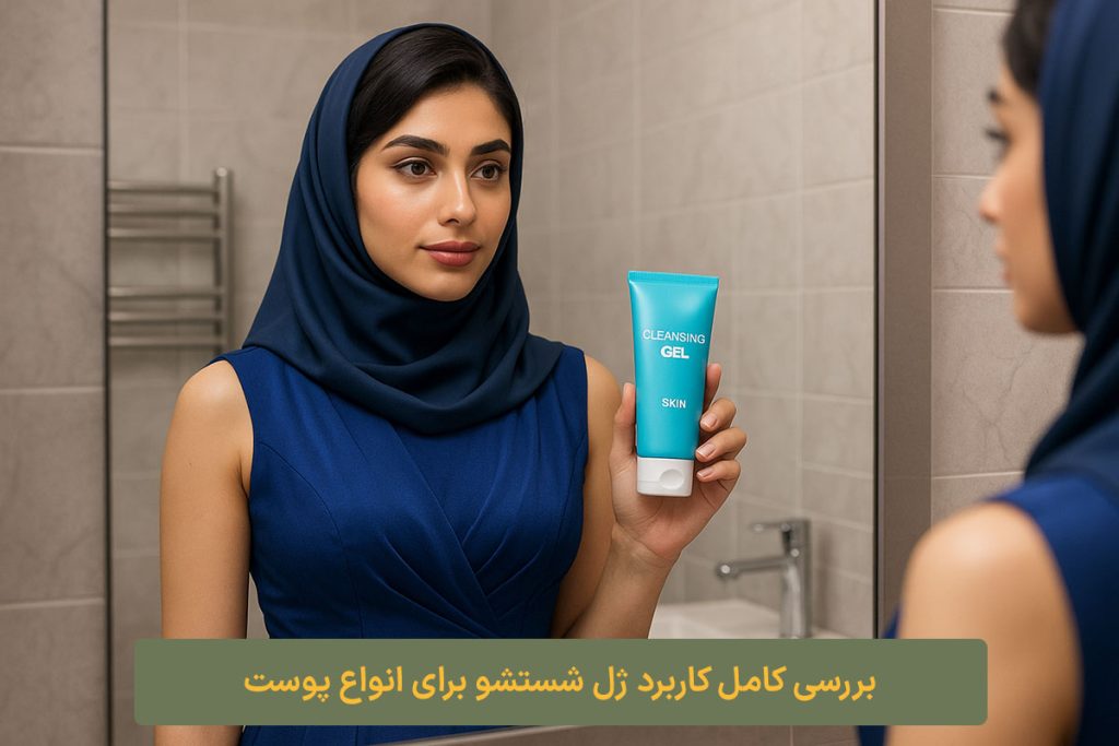 بررسی کامل کاربرد ژل شستشو برای انواع پوست کلبه نیک