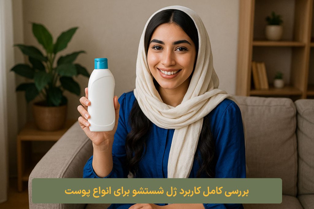 بررسی کامل کاربرد ژل شستشو برای انواع پوست ارس ترک