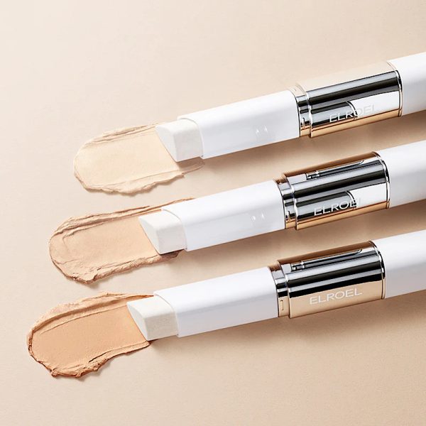 استیک کرم پودر چندکاره الروال ELROEL BLANC COVER CREAM STICK در ۳ رنگ بندی - Image 3