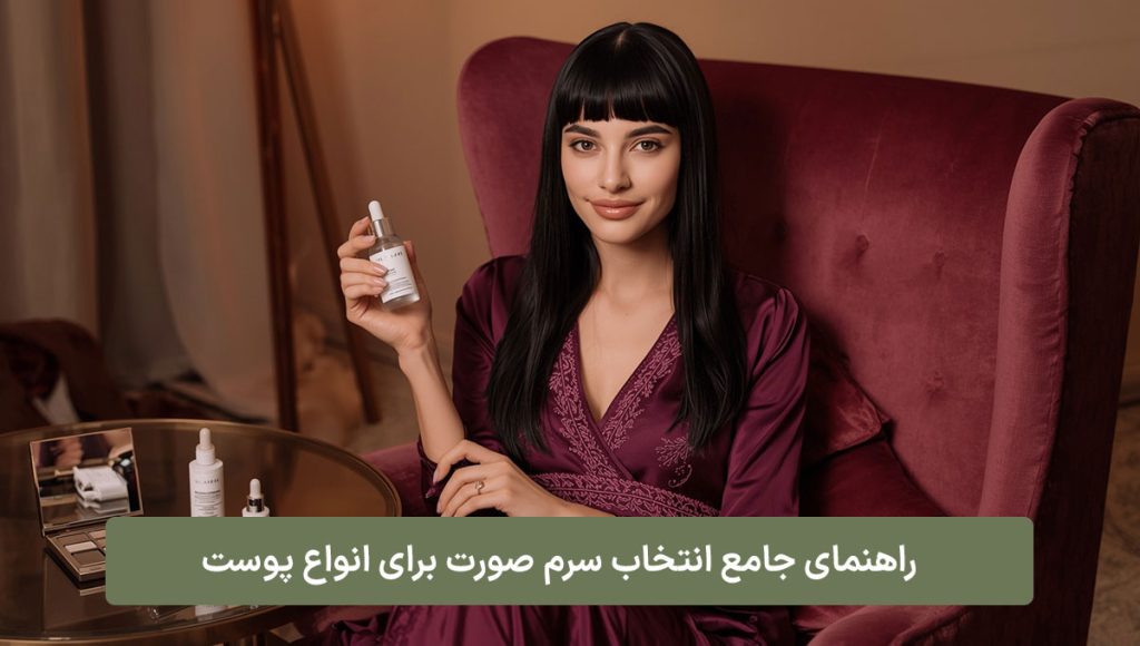 راهنمای جامع انتخاب سرم صورت برای انواع پوست کلبه نیک