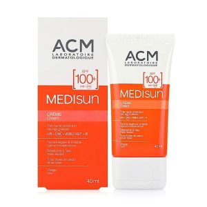 ضد آفتاب medisun ACM با مواد معدنى و spf100 حجم 40 میل کلبه نیک