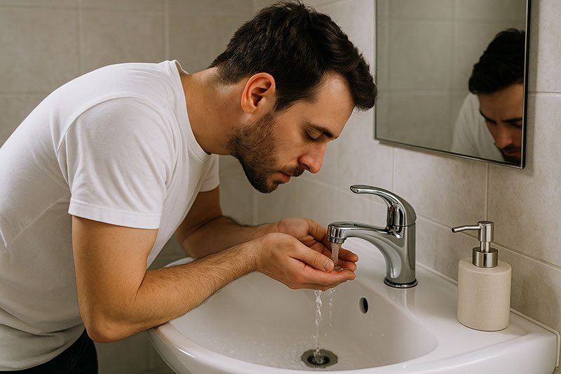 پاکسازی صحیح صبحگاهی پوست