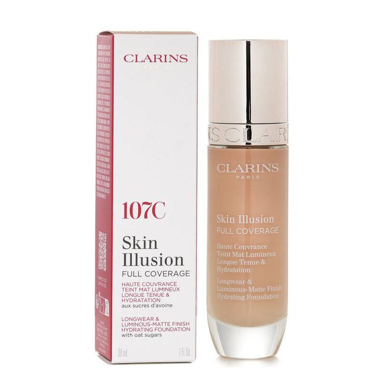 کرم-پودر-کلارنس-شماره-107nحجم-30-میل کرم پودر کلارنس شماره 107n کلبه نیک